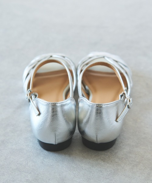 mio notis(ミオノティス)の「【MIO NOTIS(ミオ ノティス)】カットワークサンダル(サンダル・レディース・ホワイト/ブラウン/シルバー・36/37/38)」の18枚目の写真