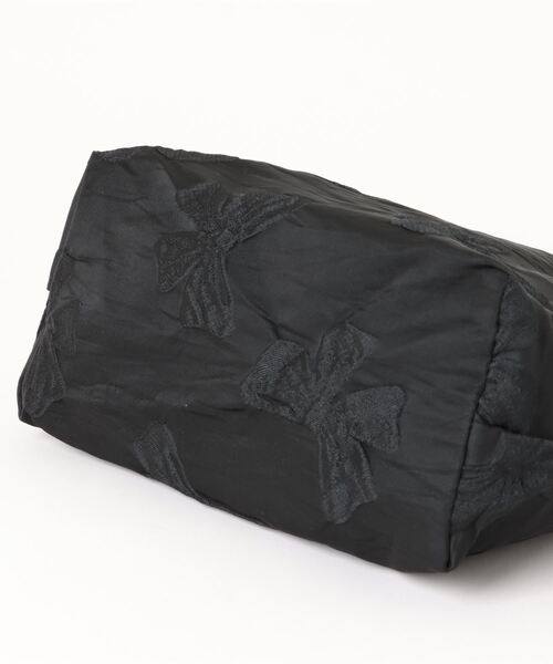 TONE SELECT GOODS（トーンセレクトグッズ）の「Liaa/花柄 リボン柄 ミニトートバッグ（トートバッグ・レディース・ピンク系2/ピンク系1/グリーン系1/ブラック/レッド/グリーン系2・FREE）」の13枚目の写真