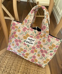 TONE SELECT GOODS（トーンセレクトグッズ）の「Liaa/花柄 リボン柄 ミニトートバッグ（トートバッグ）」