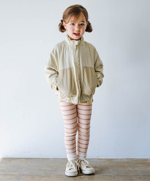 p.premier（ピードットプルミエ）の「ナチュラルカラーリブソックス（ソックス/靴下・キッズ・グレー/アイボリー/ブラウン・15 /18/21）」の11枚目の写真