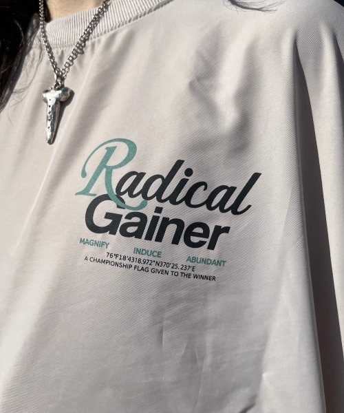 nemne store(ネンネストア)の「【低身長サイズあり】バッグロゴナイロンドロストプルオーバー(その他トップス・レディース・ネイビー/グレー・SMALL/MEDIUM)」の12枚目の写真