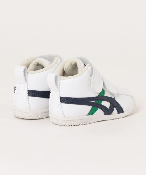 SUKUSUKU(スクスク)の「ASICS KIDS(アシックス キッズ)アミュレファースト SL(スニーカー・キッズ・ホワイト×ブルー・12.0cm/12.5cm/13.0cm/13.5cm/11.5cm)」の2枚目の写真