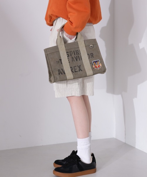 STENCIL MINI TOTE BAG/ステンシルミニトートバッグ（トートバッグ）｜AVIREX（アヴィレックス）