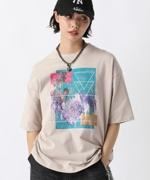 PAGEBOY | メルティフラワーアートTシャツ(Tシャツ/カットソー)