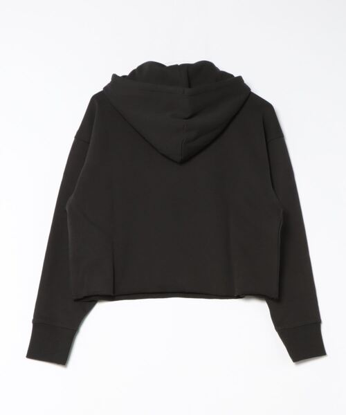 PUMA（プーマ）の「PUMA プーマ ウィメンズ PUMA x X-girl グラフィック フーディ（パーカー・レディース・オリーブ/ライトグレー/ブラック・MEDIUM/SMALL/X-SMALL/LARGE）」の4枚目の写真