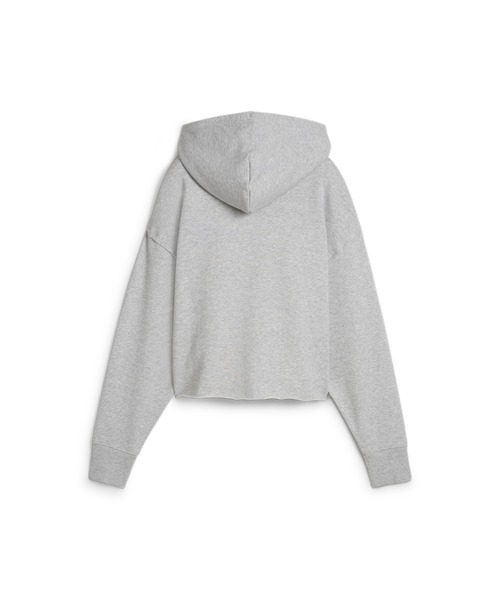 PUMA（プーマ）の「PUMA プーマ ウィメンズ PUMA x X-girl グラフィック フーディ（パーカー・レディース・オリーブ/ライトグレー/ブラック・MEDIUM/SMALL/X-SMALL/LARGE）」の9枚目の写真