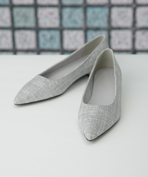 NANO universe｜メッシュフラットパンプス | Rakuten Fashion