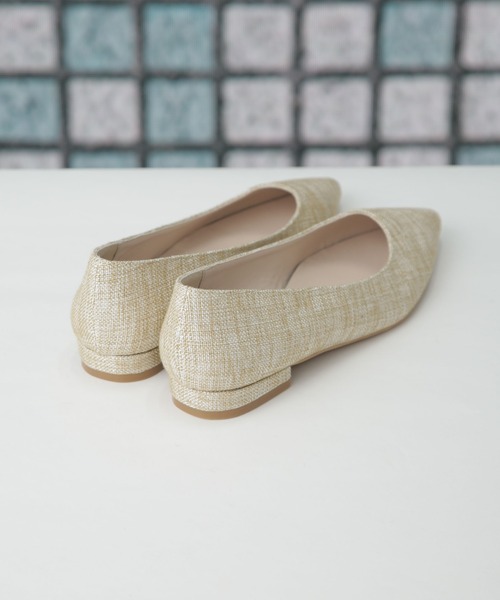 NANO universe｜メッシュフラットパンプス | Rakuten Fashion