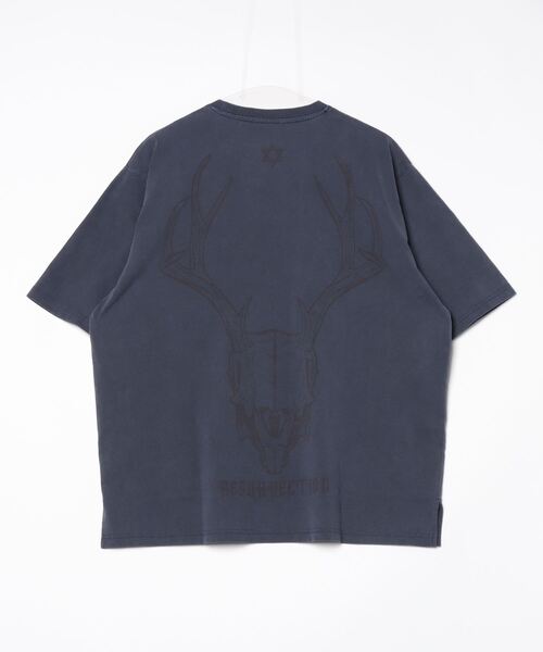 RE730 古着風ロゴプリント半袖Tシャツ（Tシャツ/カットソー）｜RE730（アールイーセブンサーティー）