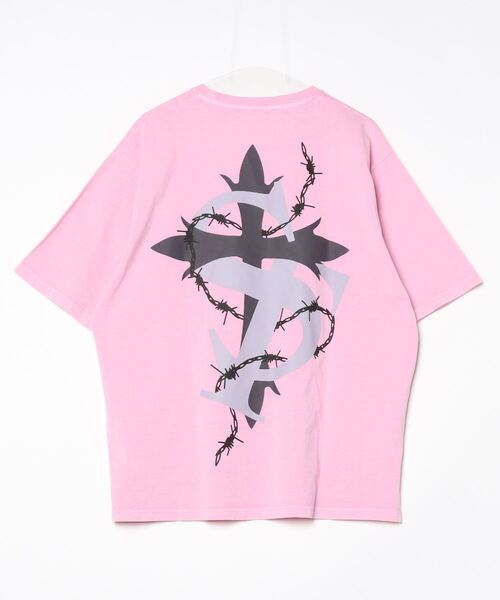 RE730 古着風ロゴプリント半袖Tシャツ（Tシャツ/カットソー）｜RE730（アールイーセブンサーティー）