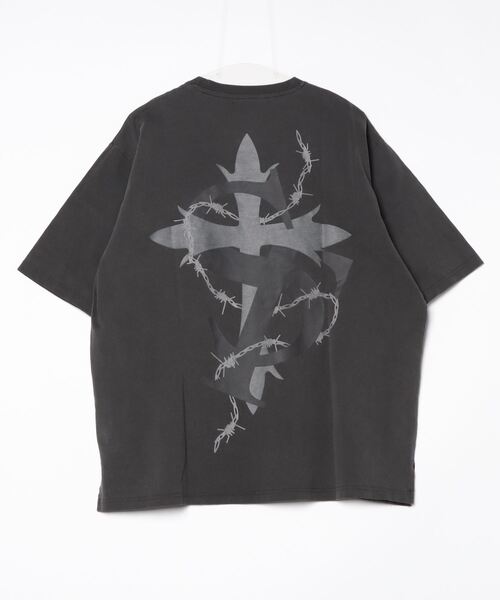RE730 古着風ロゴプリント半袖Tシャツ（Tシャツ/カットソー）｜RE730（アールイーセブンサーティー）