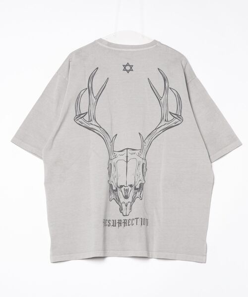 RE730 古着風ロゴプリント半袖Tシャツ（Tシャツ/カットソー）｜RE730（アールイーセブンサーティー）