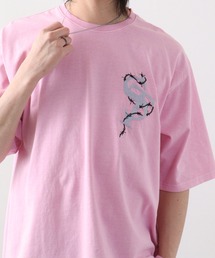 RE730 | Vintage logo print short sleeve T-shirt / 古着風ロゴプリント半袖Tシャツ unisex(Tシャツ/カットソー)
