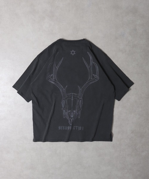 RE730 古着風ロゴプリント半袖Tシャツ（Tシャツ/カットソー）｜RE730（アールイーセブンサーティー）