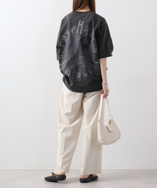 RE730 古着風ロゴプリント半袖Tシャツ（Tシャツ/カットソー）｜RE730（アールイーセブンサーティー）