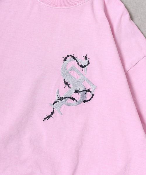 RE730 古着風ロゴプリント半袖Tシャツ（Tシャツ/カットソー）｜RE730（アールイーセブンサーティー）