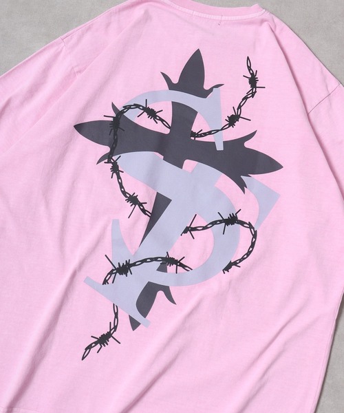 RE730 古着風ロゴプリント半袖Tシャツ（Tシャツ/カットソー）｜RE730（アールイーセブンサーティー）