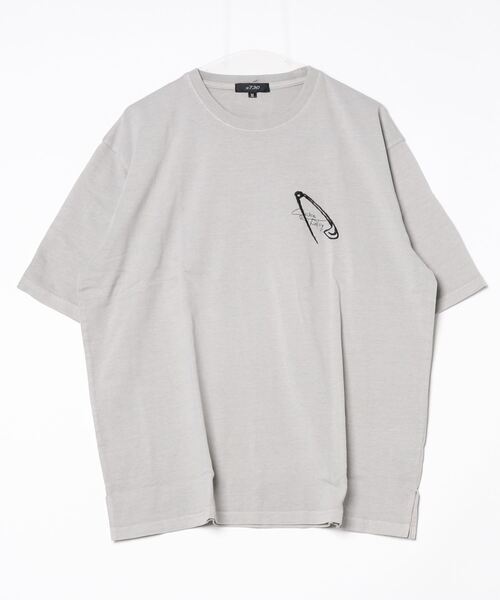 RE730 古着風ロゴプリント半袖Tシャツ（Tシャツ/カットソー）｜RE730（アールイーセブンサーティー）