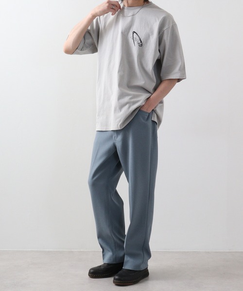 RE730 古着風ロゴプリント半袖Tシャツ（Tシャツ/カットソー）｜RE730（アールイーセブンサーティー）