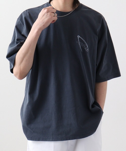 RE730 古着風ロゴプリント半袖Tシャツ（Tシャツ/カットソー）｜RE730（アールイーセブンサーティー）
