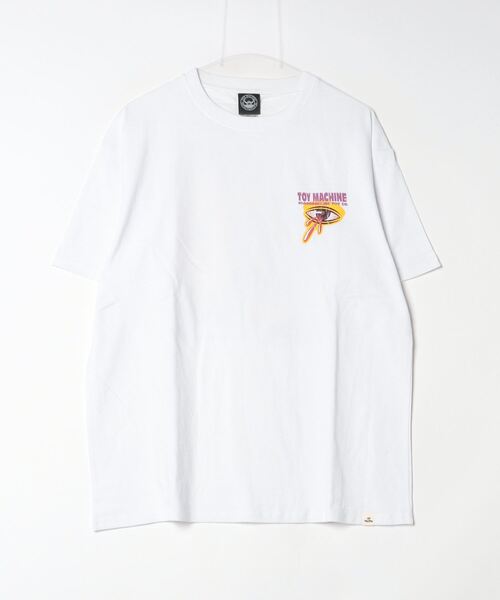 TOY MACHINE(トイ マシーン)の「【ムラサキスポーツ限定】TOY MACHINE/トイマシーン メンズ 半袖 Tシャツ バックプリント MTMSEST11(Tシャツ/カットソー・メンズ・ホワイト/ブラック・XL/L/M)」の12枚目の写真