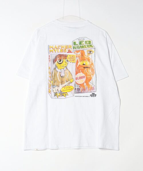 TOY MACHINE(トイ マシーン)の「【ムラサキスポーツ限定】TOY MACHINE/トイマシーン メンズ 半袖 Tシャツ バックプリント MTMSEST11(Tシャツ/カットソー・メンズ・ホワイト/ブラック・XL/L/M)」の10枚目の写真