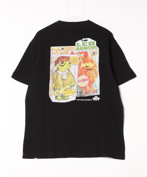 TOY MACHINE(トイ マシーン)の「【ムラサキスポーツ限定】TOY MACHINE/トイマシーン メンズ 半袖 Tシャツ バックプリント MTMSEST11(Tシャツ/カットソー・メンズ・ホワイト/ブラック・XL/L/M)」の9枚目の写真