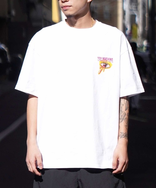 TOY MACHINE(トイ マシーン)の「【ムラサキスポーツ限定】TOY MACHINE/トイマシーン メンズ 半袖 Tシャツ バックプリント MTMSEST11(Tシャツ/カットソー・メンズ・ホワイト/ブラック・XL/L/M)」の8枚目の写真