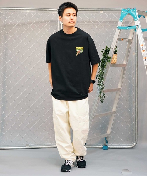 TOY MACHINE(トイ マシーン)の「【ムラサキスポーツ限定】TOY MACHINE/トイマシーン メンズ 半袖 Tシャツ バックプリント MTMSEST11(Tシャツ/カットソー・メンズ・ホワイト/ブラック・XL/L/M)」の16枚目の写真