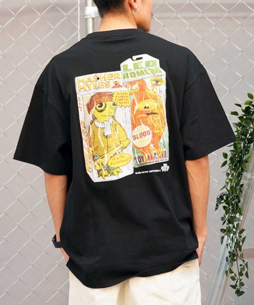 TOY MACHINE(トイ マシーン)の「【ムラサキスポーツ限定】TOY MACHINE/トイマシーン メンズ 半袖 Tシャツ バックプリント MTMSEST11(Tシャツ/カットソー・メンズ・ホワイト/ブラック・XL/L/M)」の3枚目の写真