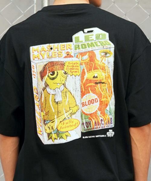 TOY MACHINE(トイ マシーン)の「【ムラサキスポーツ限定】TOY MACHINE/トイマシーン メンズ 半袖 Tシャツ バックプリント MTMSEST11(Tシャツ/カットソー・メンズ・ホワイト/ブラック・XL/L/M)」の13枚目の写真
