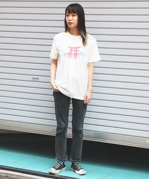 UNISEX】矢野恵司 / 鳥居 Tee shirt（Tシャツ/カットソー）｜TOKYO