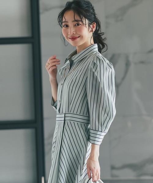 La boutique BonBon（ラブティックボンボン）の「ストライプシャツ