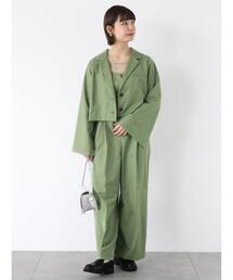 ehka sopo | サイドスリットサロペット(セットアップ可)(その他パンツ)