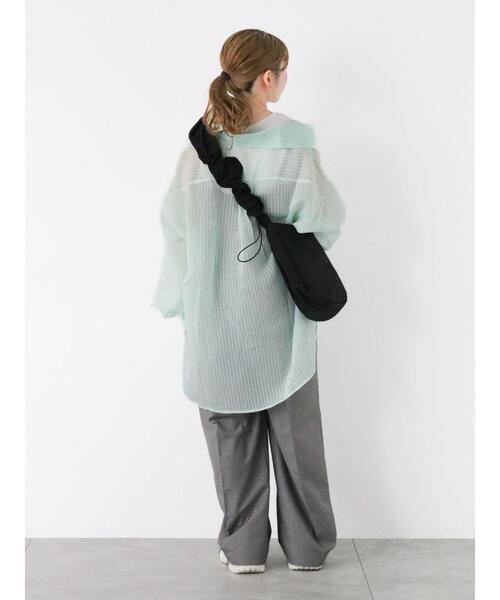 ehka sopo(エヘカソポ)の「サイドスリットサロペット(セットアップ可)(その他パンツ・レディース・グレー/カーキ/ブラック・F)」の20枚目の写真