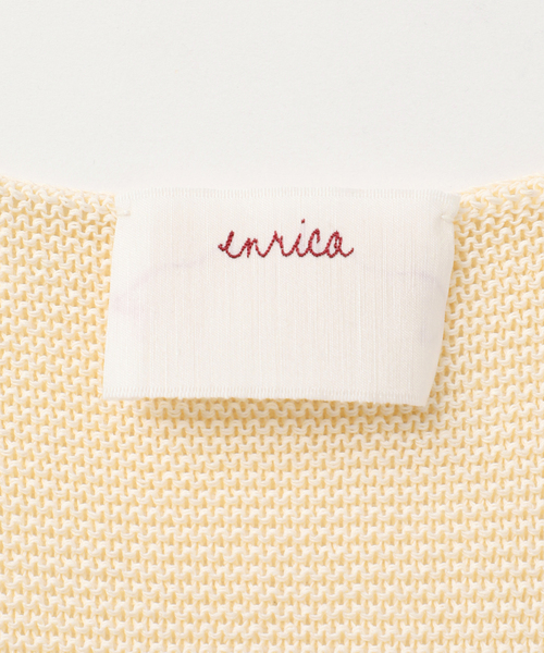 plage(プラージュ)の「enrica/エンリカ KNIT タンクトップ(ニット/セーター・レディース・アイボリー・FREE)」の8枚目の写真