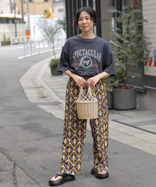 LEPSIM(レプシィム)の「動物プリントBIG-T 115066(Tシャツ/カットソー・レディース・レッド/チャコールグレー/オフホワイト/ライトグレー・FREE)」の16枚目の写真