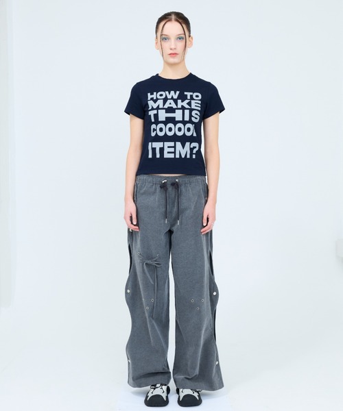 LUVISTRUE(ラヴイズトゥルー)の「RT ITEM TEE(Tシャツ/カットソー・レディース・ブラック/スカイブルー/ネイビー/ホワイト・FREE)」の20枚目の写真