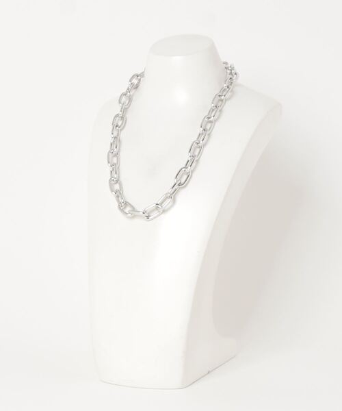 SILVER BULLET（シルバーバレット）の「『SBLTR』ユニセックス ハートチェーンネックレス（ネックレス・レディース・シルバー系その他/シルバー・FREE）」の3枚目の写真