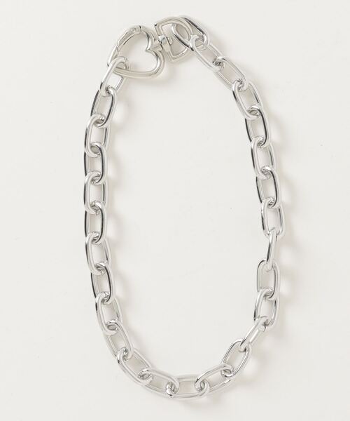 SILVER BULLET（シルバーバレット）の「『SBLTR』ユニセックス ハートチェーンネックレス（ネックレス・レディース・シルバー系その他/シルバー・FREE）」の6枚目の写真