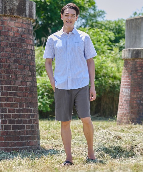 Eddie Bauer(エディーバウアー)の「コットンリネン ツイルショーツ(その他パンツ・メンズ・ネイビー/ライトベージュ/スモークグレー・XXL/XL/L/M/S)」の11枚目の写真