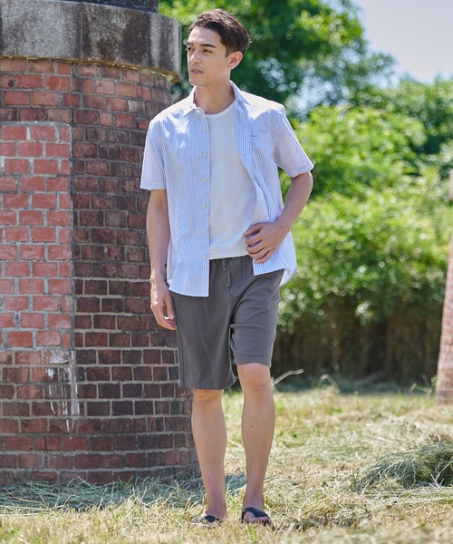 Eddie Bauer(エディーバウアー)の「コットンリネン ツイルショーツ(その他パンツ・メンズ・ネイビー/ライトベージュ/スモークグレー・XXL/XL/L/M/S)」の12枚目の写真