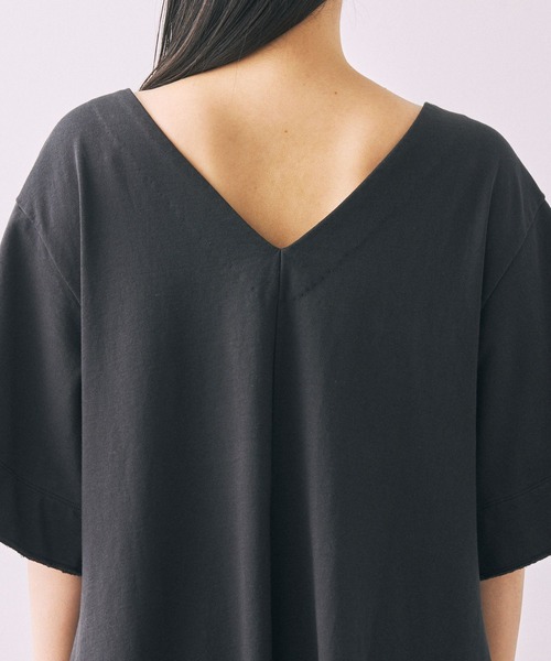 【セール】バックVカットフレアワンピース（ワンピース）｜BABYLONE（バビロン）