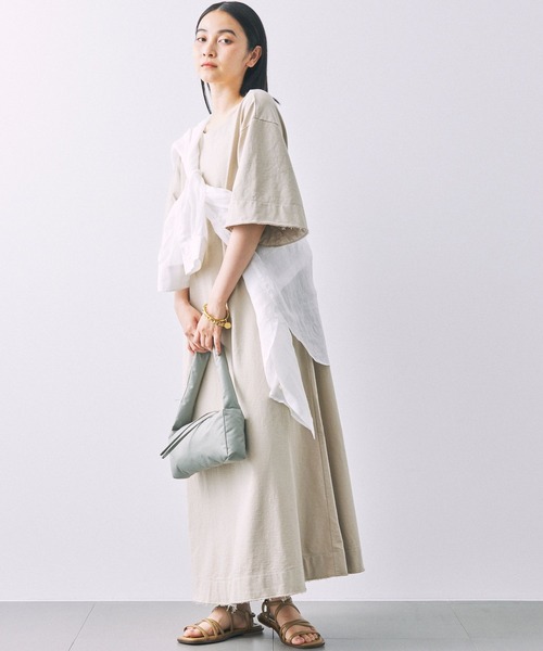 【セール】バックVカットフレアワンピース（ワンピース）｜BABYLONE（バビロン）