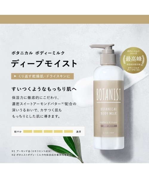 BOTANIST ボタニスト ボタニカル ボディーミルク（ボディケア/ボディ