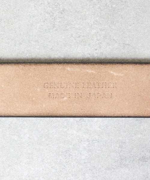 ８(eight)（エイト）の「栃木レザーグラデバックルベルト（ベルト・メンズ・ネイビー/イエロー/ブラウン/ダークブラウン/グリーン/レッド/ブラック・FREE）」の19枚目の写真