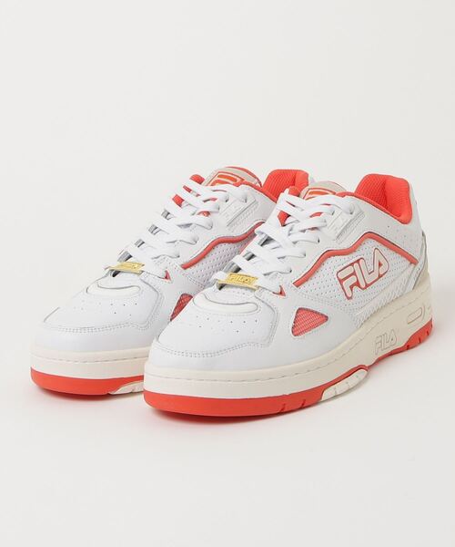 フィラ [FILA] - TERATACH 600テラタック600 ローカットバスケットシューズ ﾒﾝｽﾞスニーカーWH/MRD/GAR - FL1BM01875128