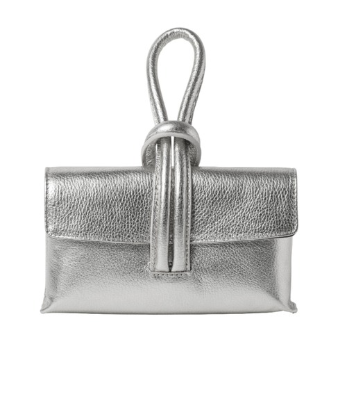 MARLON FIRENZE(マーロンフィレンツェ)の「Michelle Bag Laminate(ショルダーバッグ・レディース・シルバー/ゴールド・ONE SIZE)」の2枚目の写真