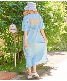 anap mimpi | SUNメッセージプリントTシャツマキシワンピース(ワンピース)