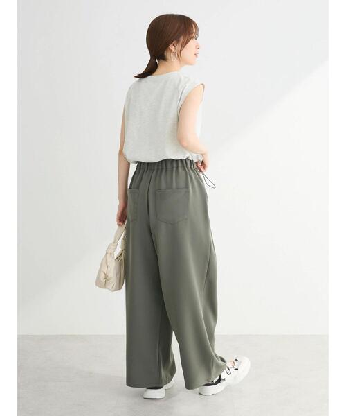 ELENCARE DUE(エレンカーレデュエ)の「・ELENCARE DUE ウエストドロストパンツ(その他パンツ・レディース・ブラック/カーキ/オフホワイト/チャコールグレー・FREE)」の11枚目の写真